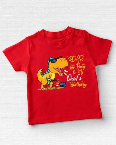 Roar Lets Party Birthday T-shirt