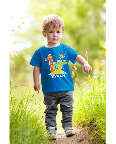 Baby Crocodile Birthday T-shirt