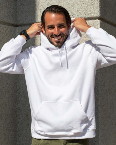 White-Men's Hoodie