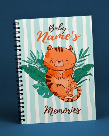 Tiger Baby Memory Book