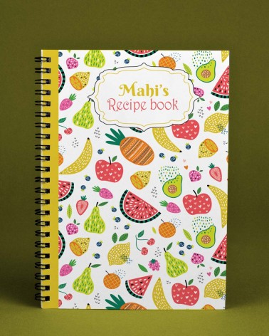 Fruits Recipe Notepad