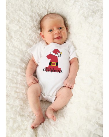 Baby's First Christmas Romper