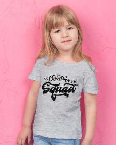 Girls- Christmas Squad T-shirt