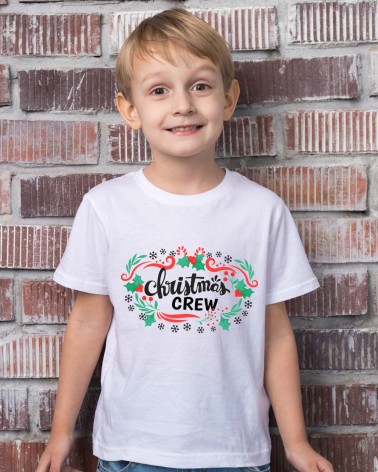 Boys- Christmas Wreath T-shirt