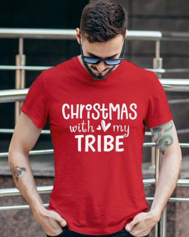 Men- Christmas Tribe T-shirt