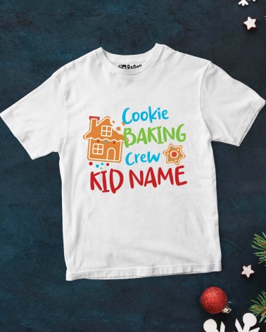 Kids- Cookie Baking Crew -Gender Neutral T-shirt