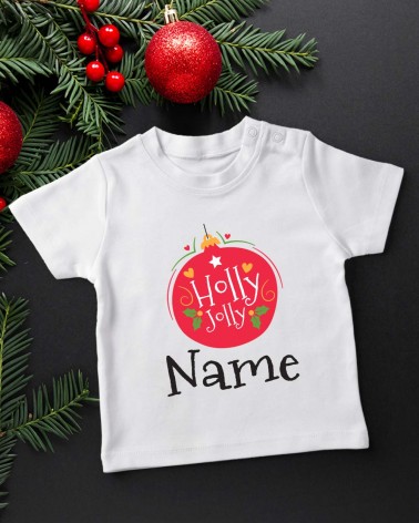 Kids- Holly Jolly -Gender Neutral T-shirt