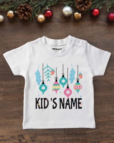 Kids- Christmas Lights -Gender Neutral T-shirt