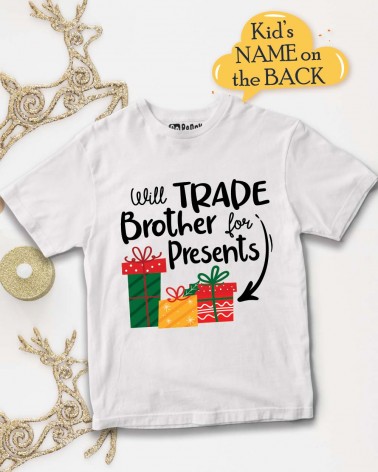 Kids- Will Trade Brother -Gender Neutral T-shirt