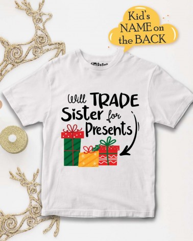 Kids- Will Trade Sister -Gender Neutral T-shirt