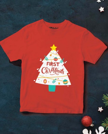 Kids- First Ornament Tree -Gender Neutral T-shirt