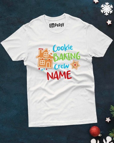 Adult- Cookie Baking Crew -Gender Neutral T-shirt