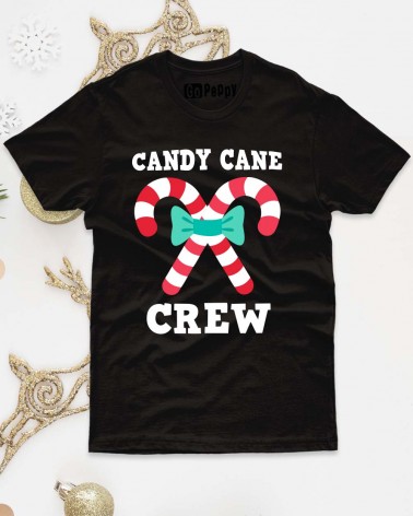 Adult- Candy Cane Crew -Gender Neutral T-shirt