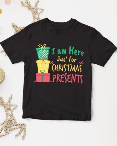 Kids- Jus' For Presents -Gender Neutral T-shirt