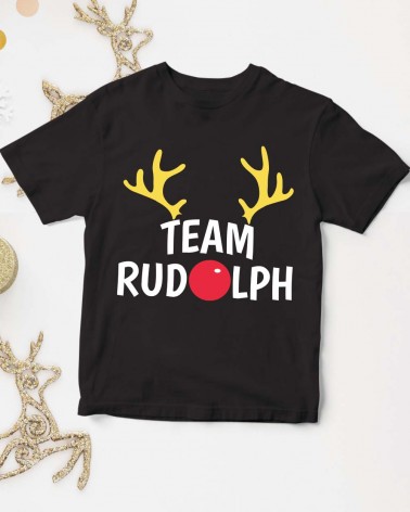 Kids- Team Rudolph -Gender Neutral T-shirt